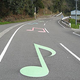 Illustration for article titled Melody Road Lets You Play Tunes With Your Car (Narcotics Not Required)